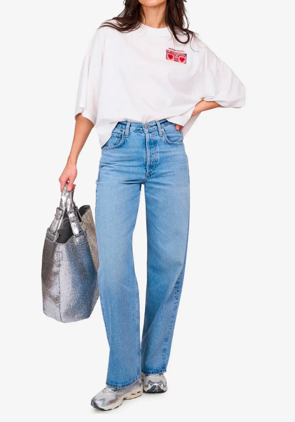 Hadio Embroidered Tee