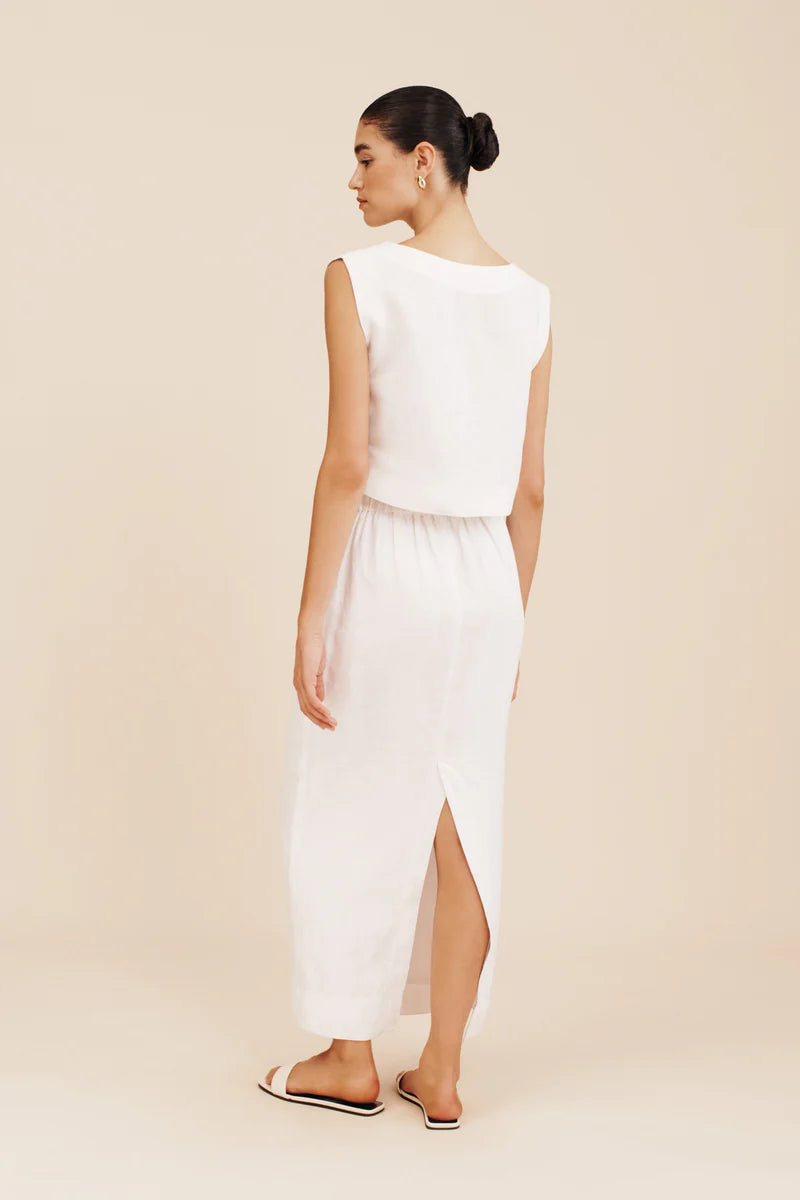 Emma Pencil Skirt - Ivory