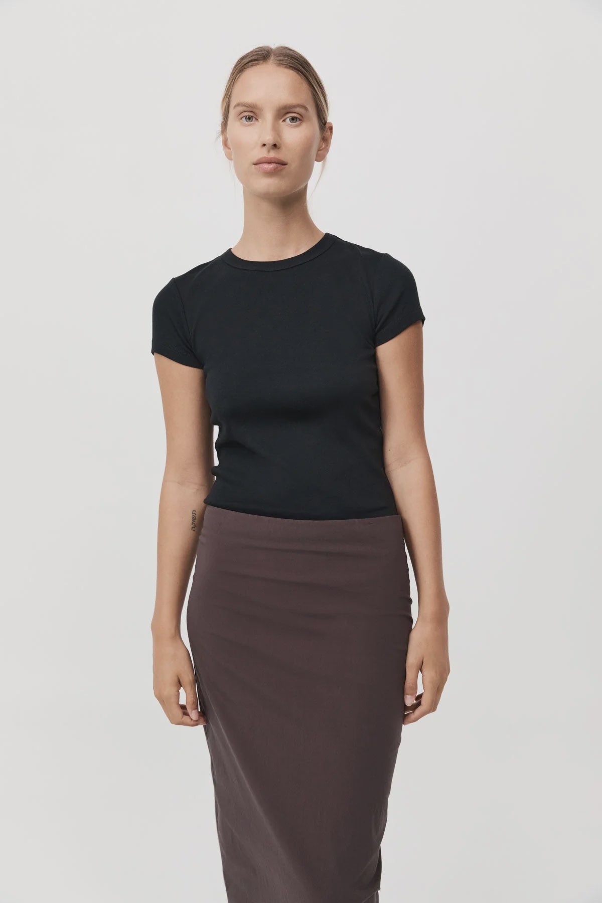 Organic Cotton Baby Tee - Black
