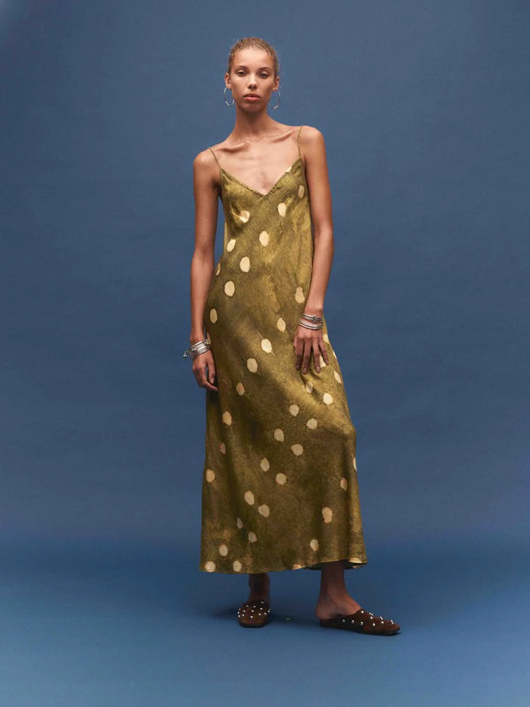 La Olivia Spot Si Dress