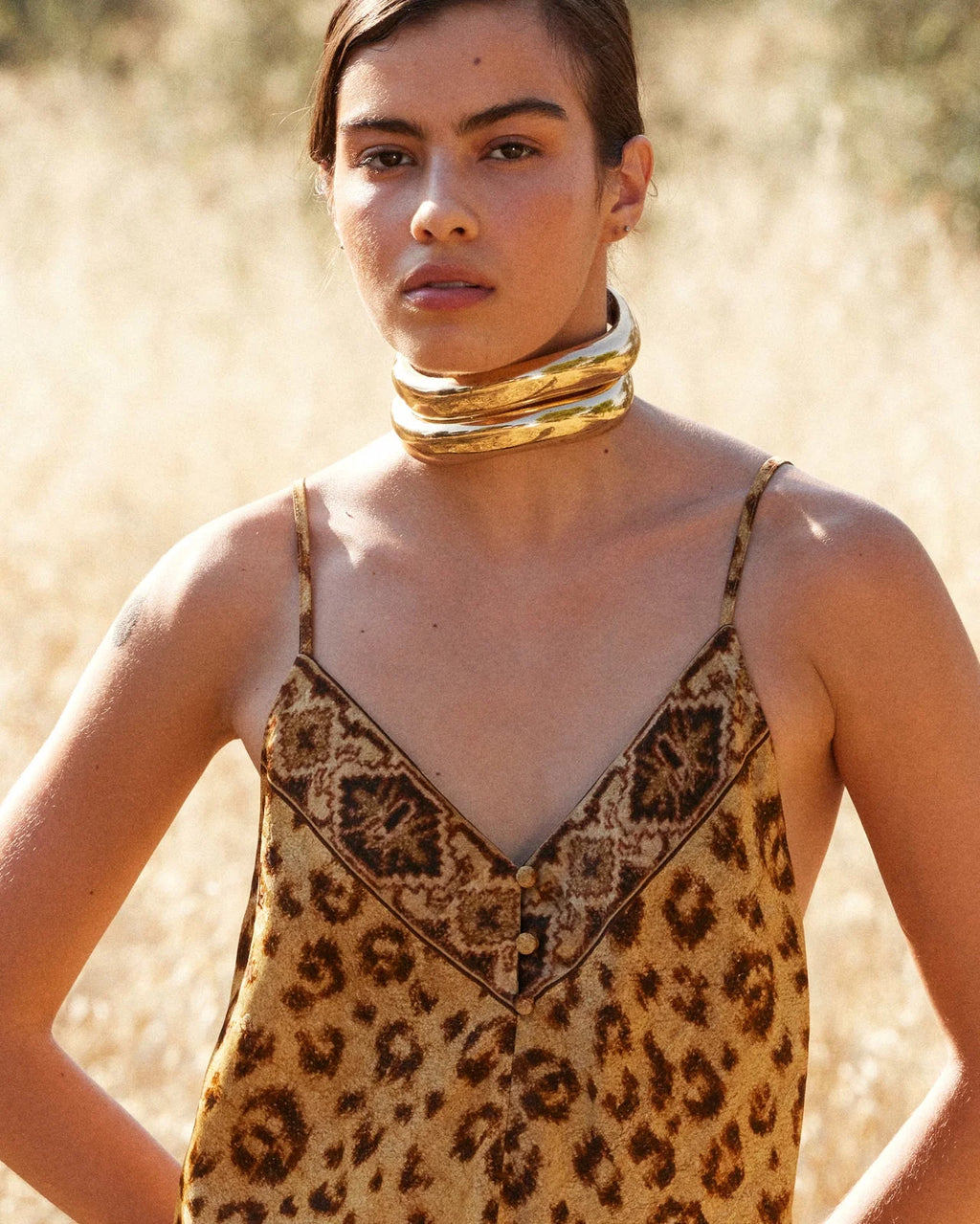 Lama Leopard Top