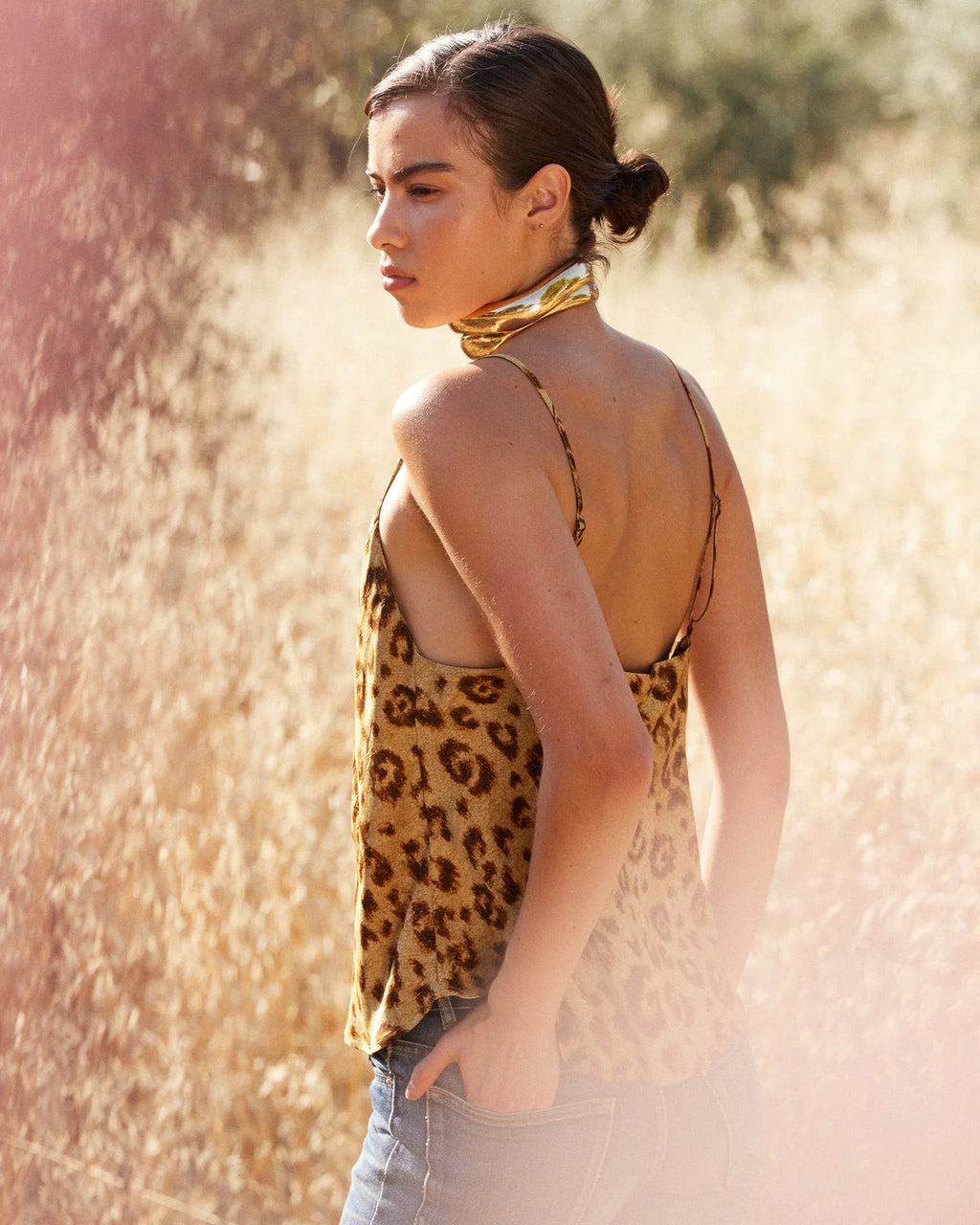 Lama Leopard Top