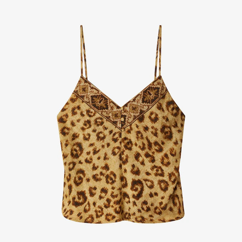 Lama Leopard Top