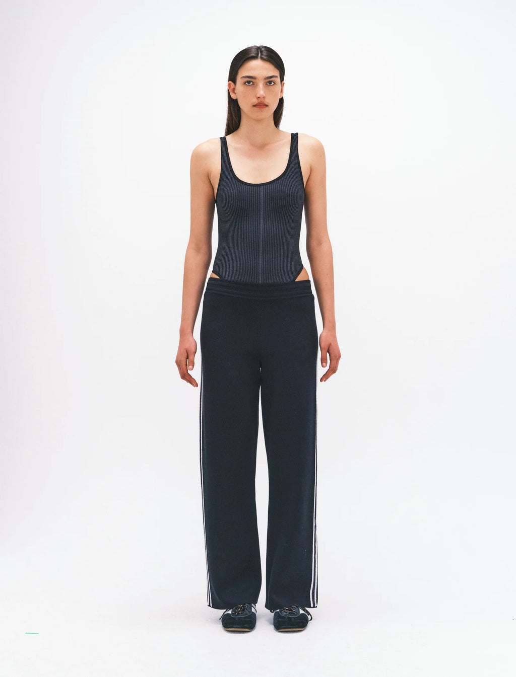 Coming Soon Classic Wool Bodysuit Obsidian
