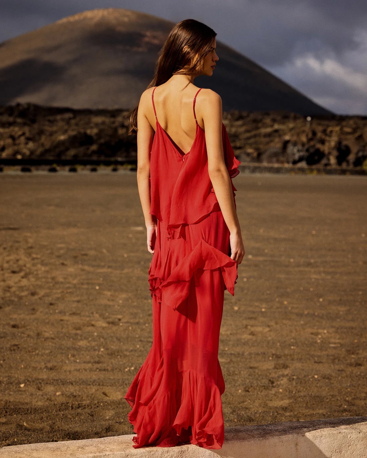 Calimera Dress  Red