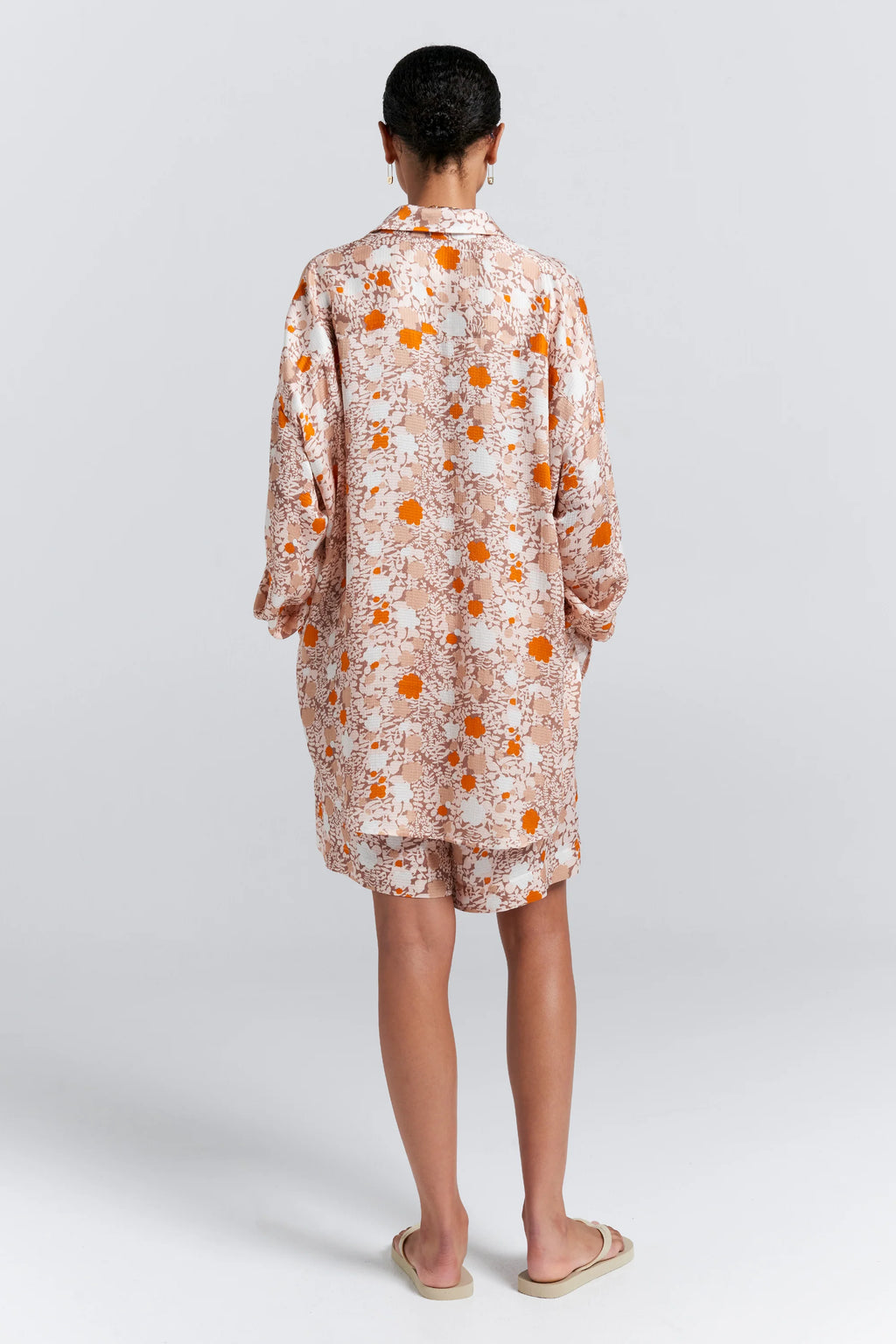 Oversized Walker Shirt Pink Multi