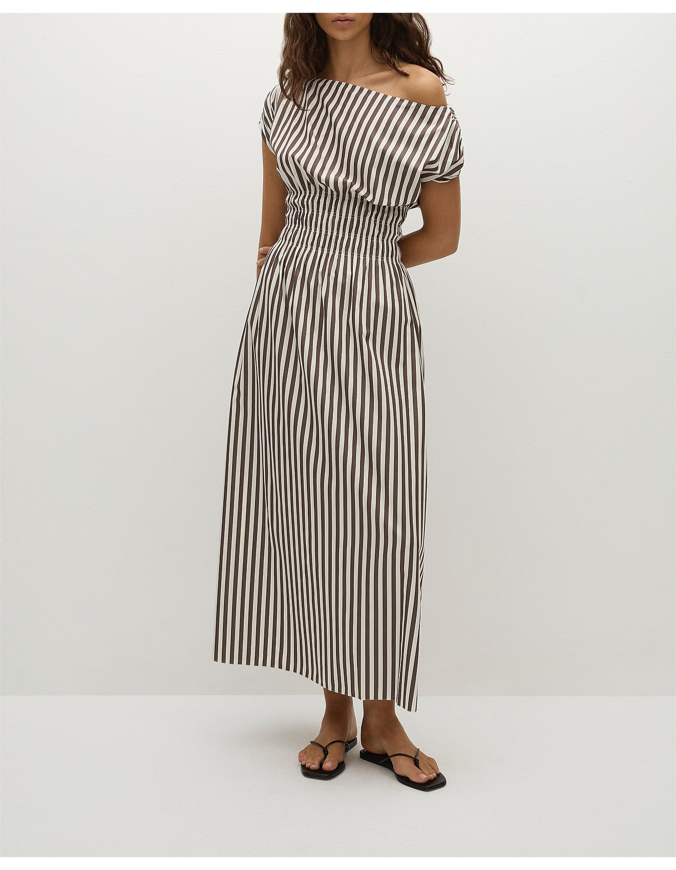 Kara Dress Norway Stripe Expresso