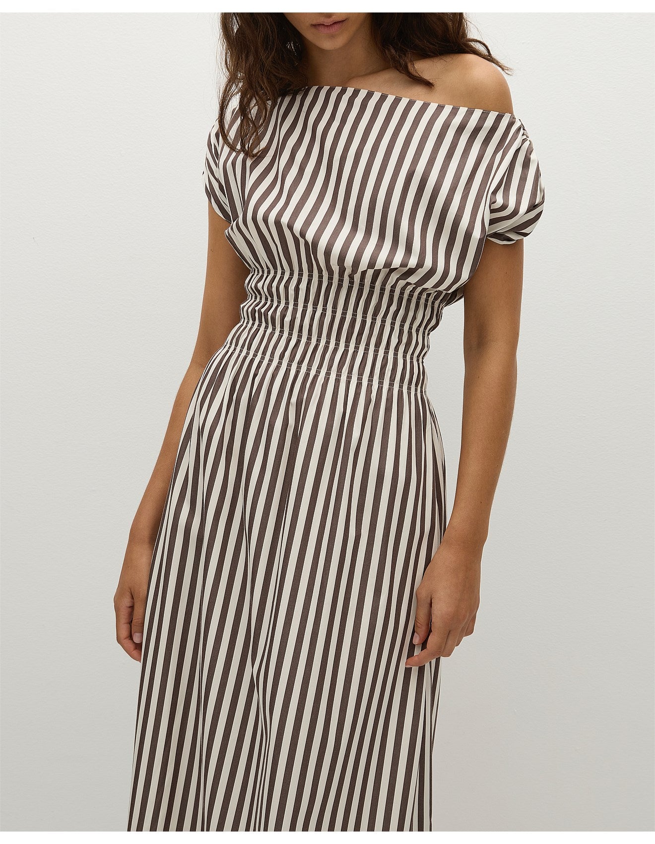 Kara Dress Norway Stripe Expresso
