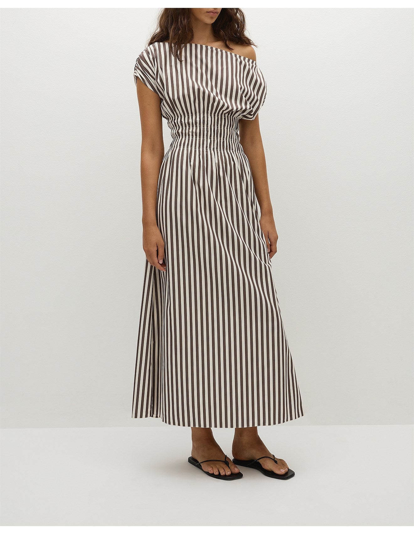 Kara Dress Norway Stripe Expresso