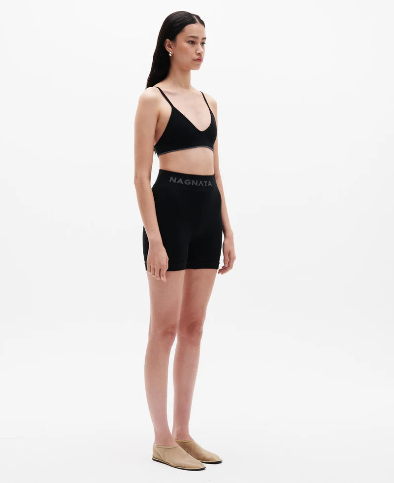 Ballet Wool Mini Short Black