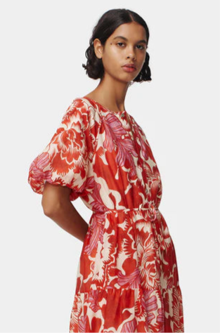 Margiela Maxi Dress - Scarlet Garden