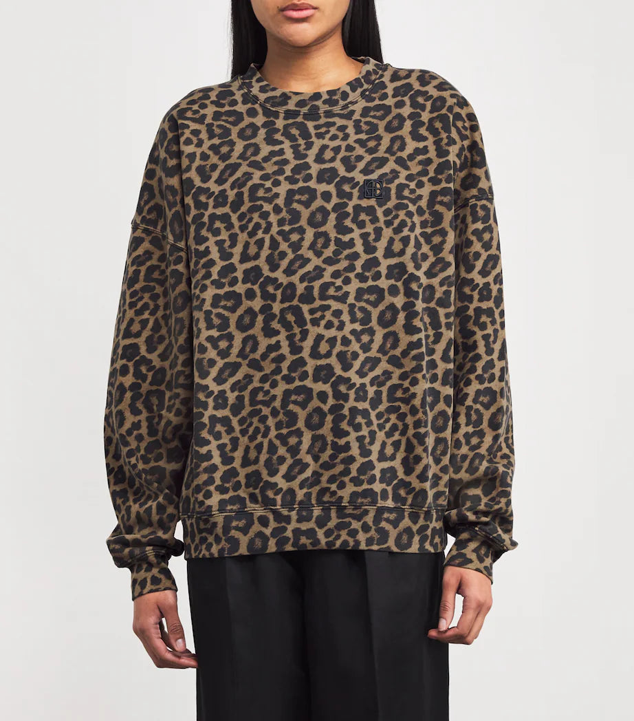 Miles Sweatshirt - Leopard