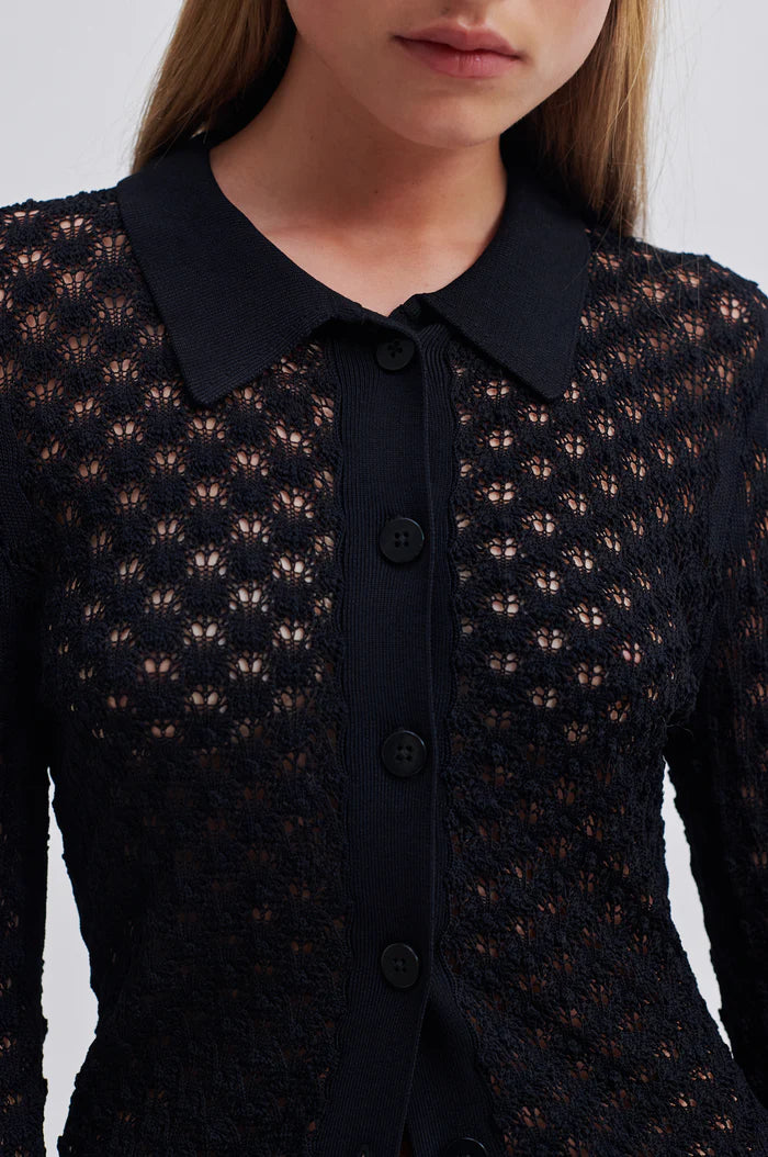 Wilda Cardigan Black