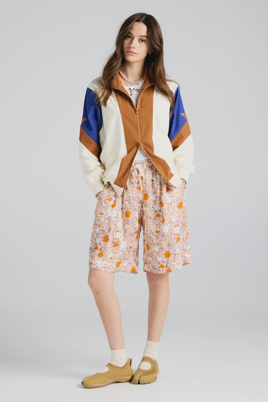 Long Maple Short Pink Multi