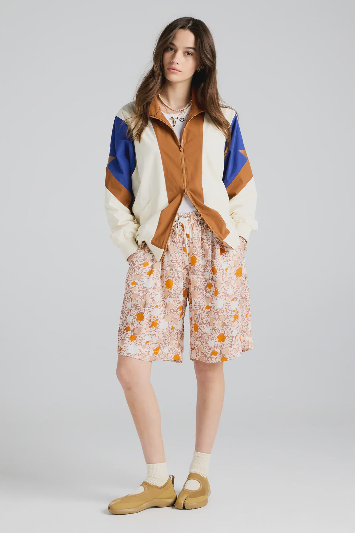 Long Maple Short Pink Multi