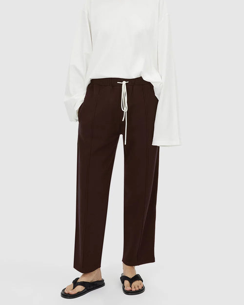 Zylus Track Pant Chocolate