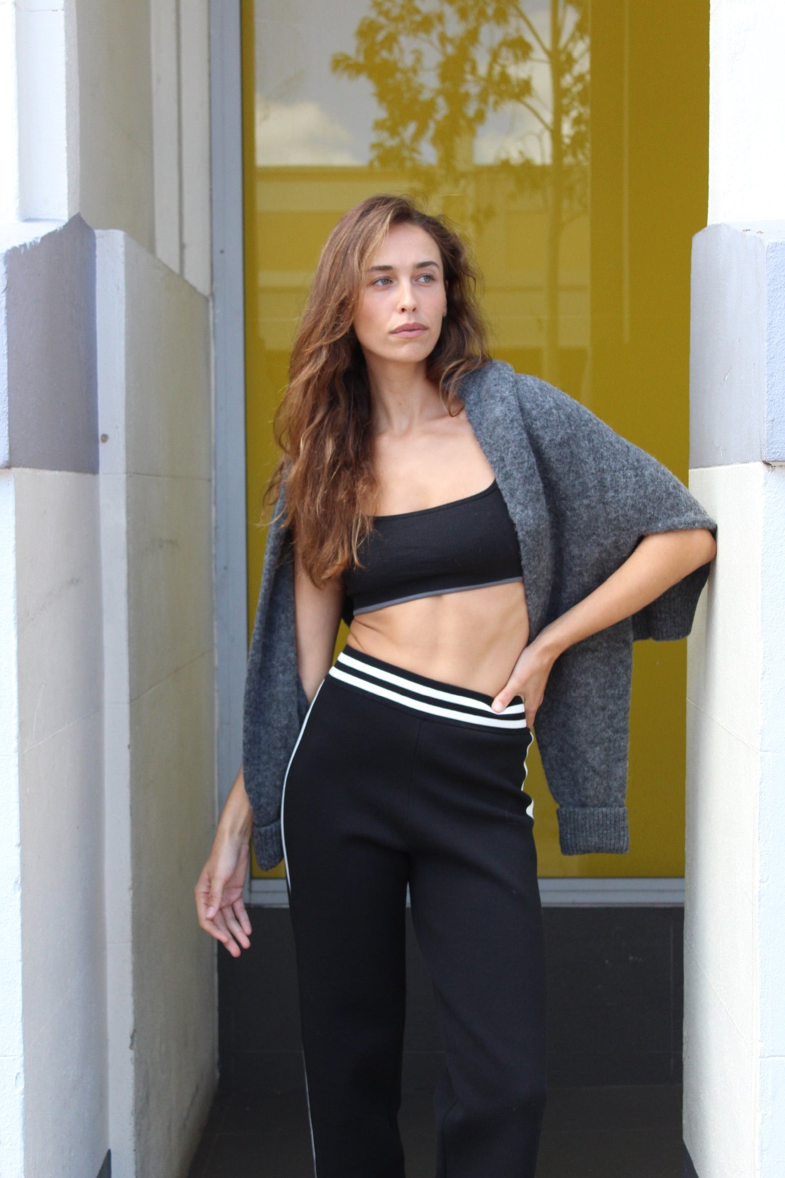 Organic Romeo Track Pant Black