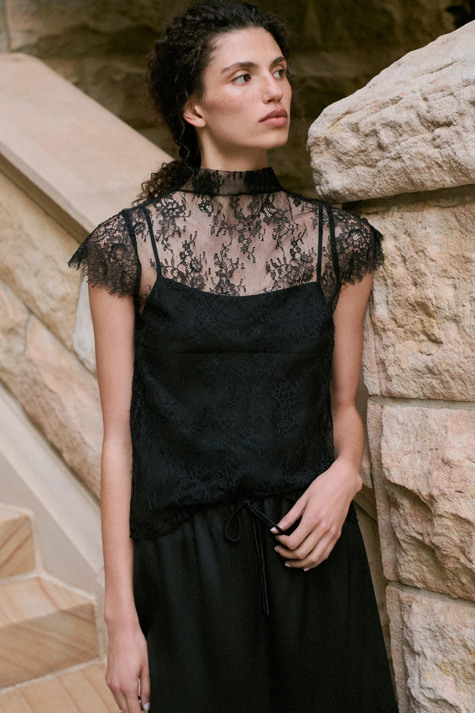 Coming Soon Blake Lace Tee