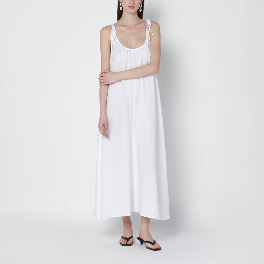 Flora Dress White