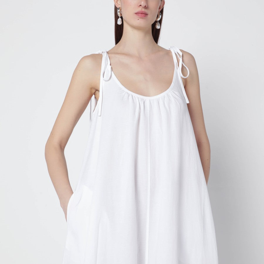 Flora Dress White