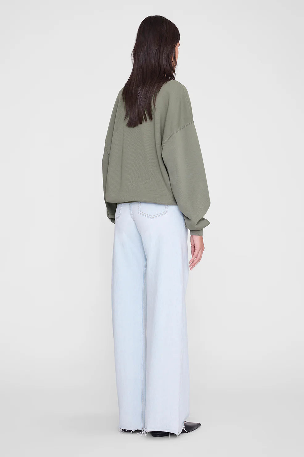 Miles Sweater Letterman Sage