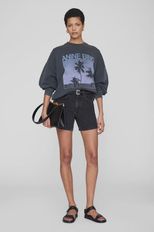 Miles Sweatshirt Washed Palms