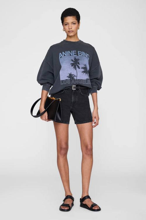 Miles Sweatshirt Washed Palms
