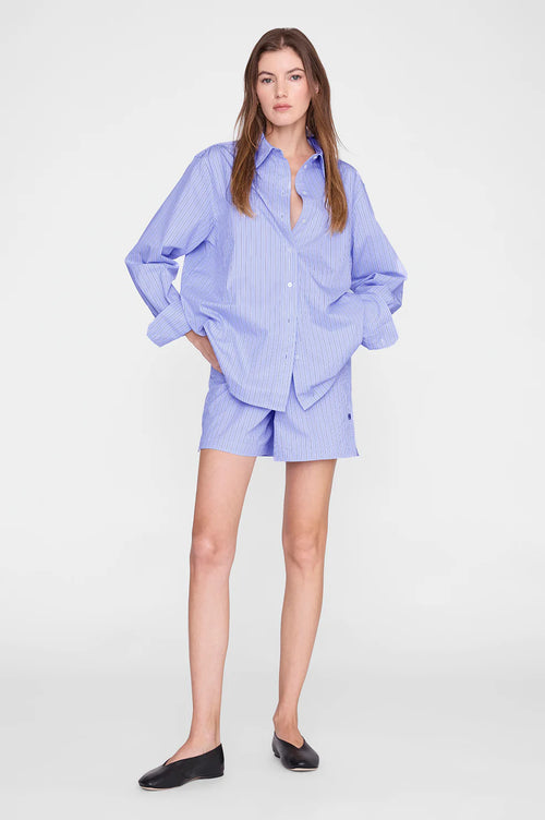 Ramy Short Blue Stripe