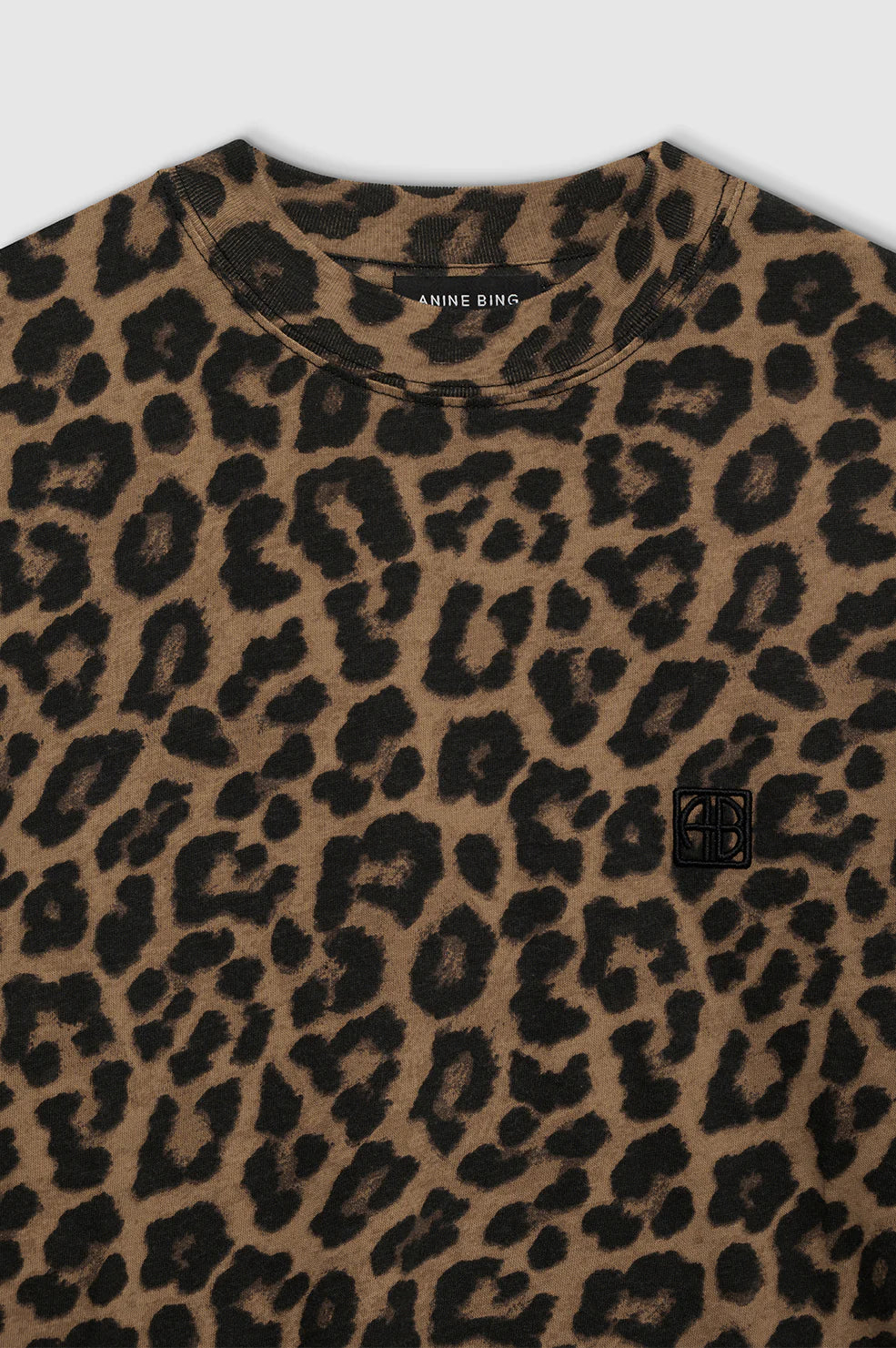 Avi Tee Brown Leopard