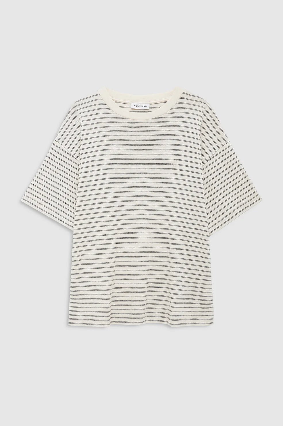 Cade Tee Black Stripe