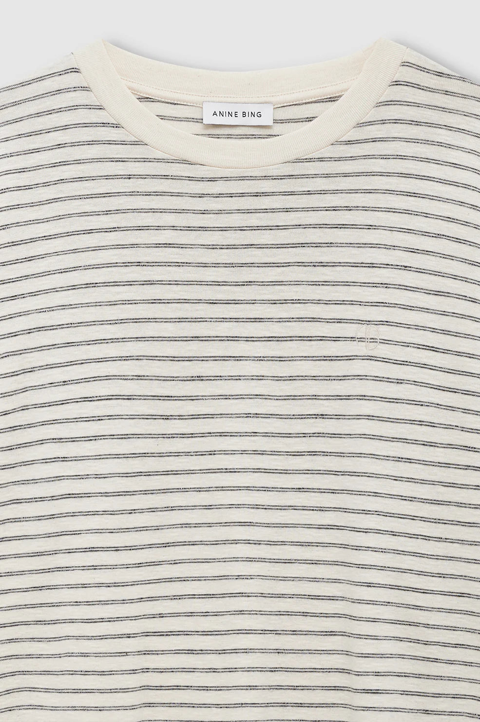 Cade Tee Black Stripe