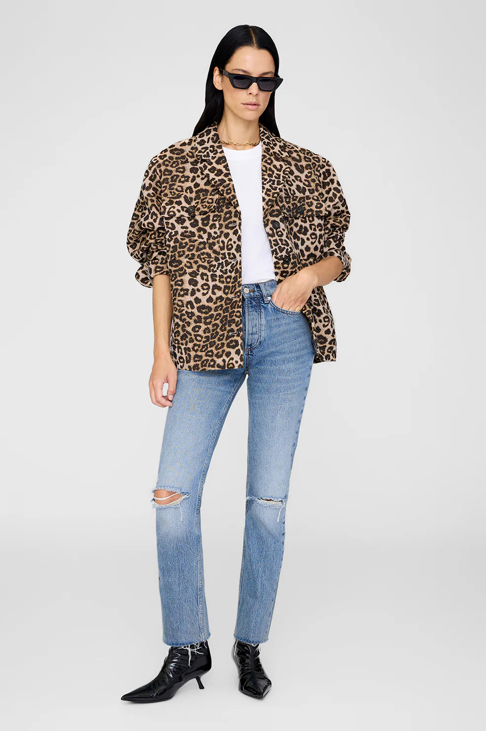 Flynn Jacket Leopard