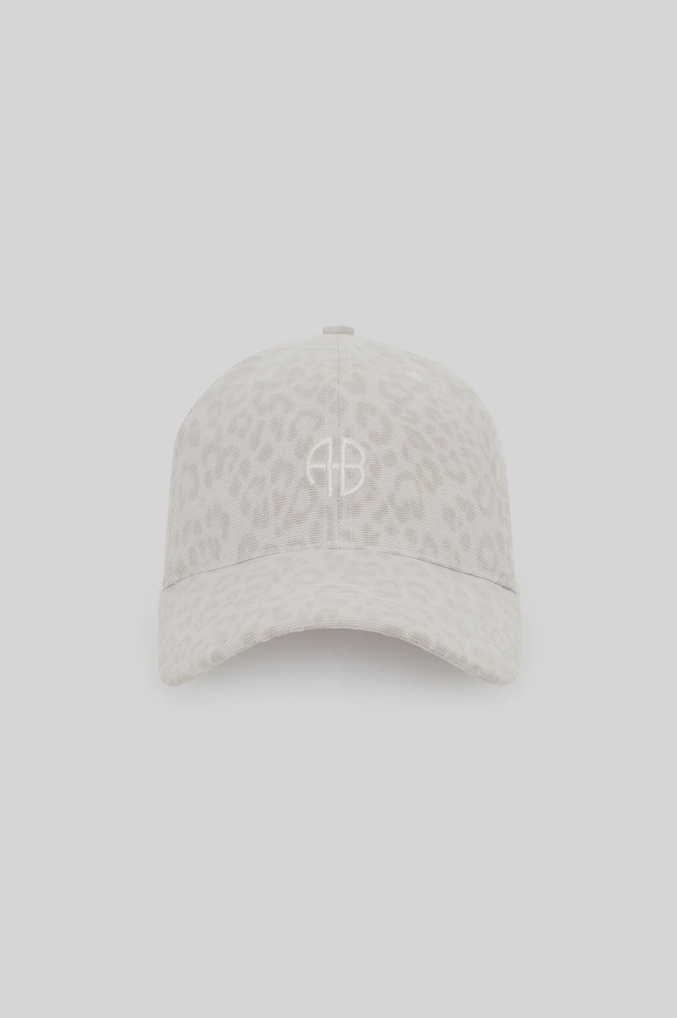 Jeremy Baseball Cap White Leopard