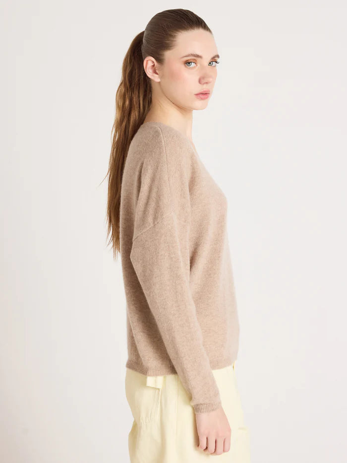 Alicia Cashmere Knit Chestnut