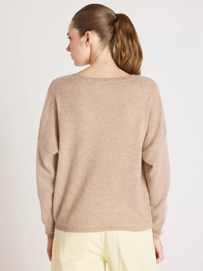 Alicia Cashmere Knit Chestnut
