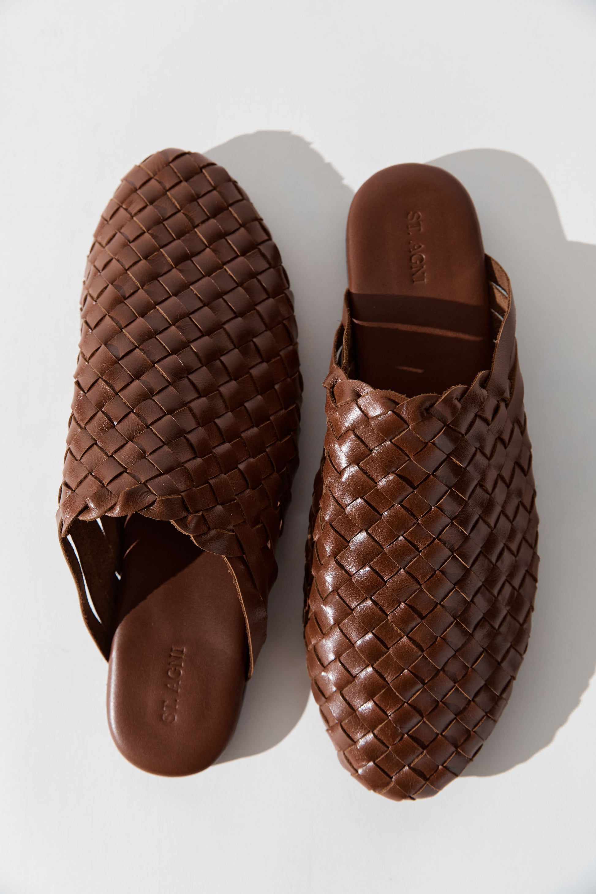 COMING SOON Bunto Woven Slide Chestnut