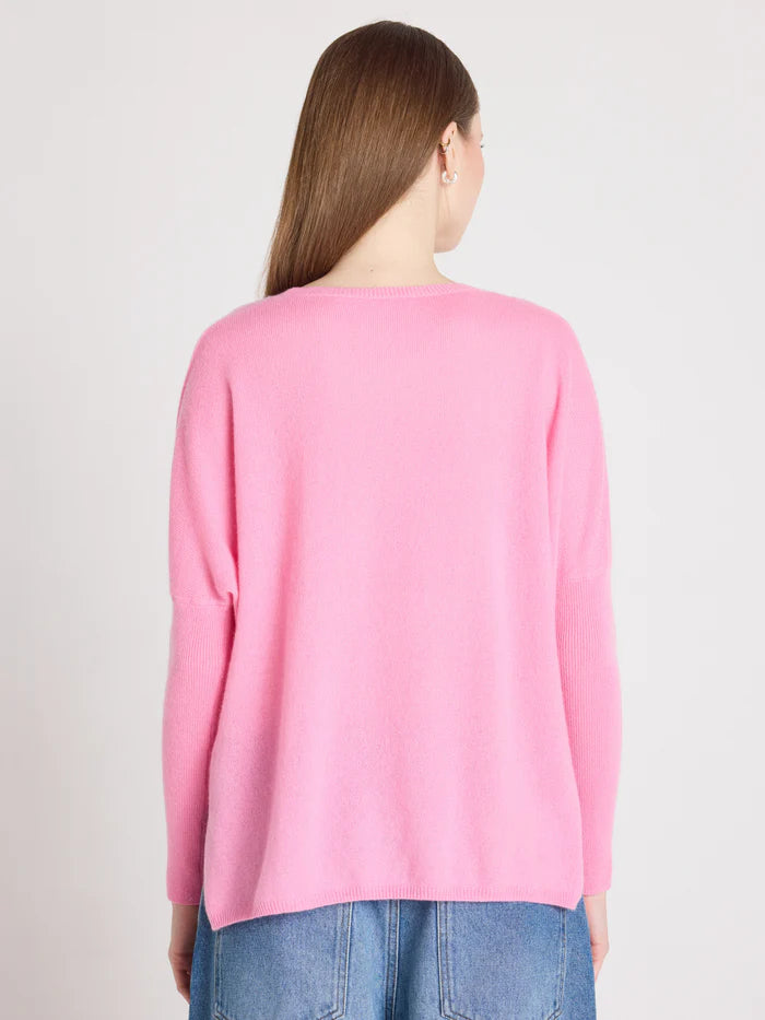 Astrid Cashmere Knit Dragon Fruit