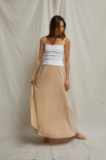 Amy Cotton Skirt Dune