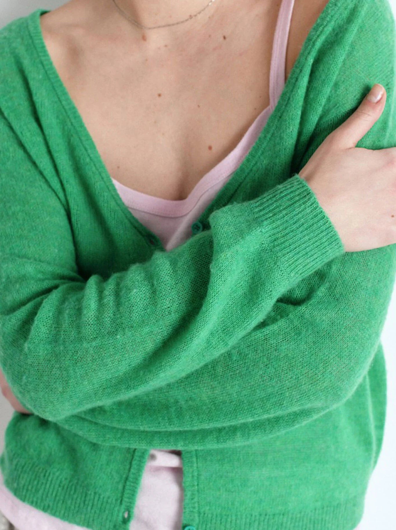 Dumy Cardigan Green