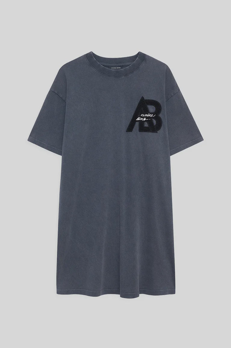 Beth Mini Dress Washed Black