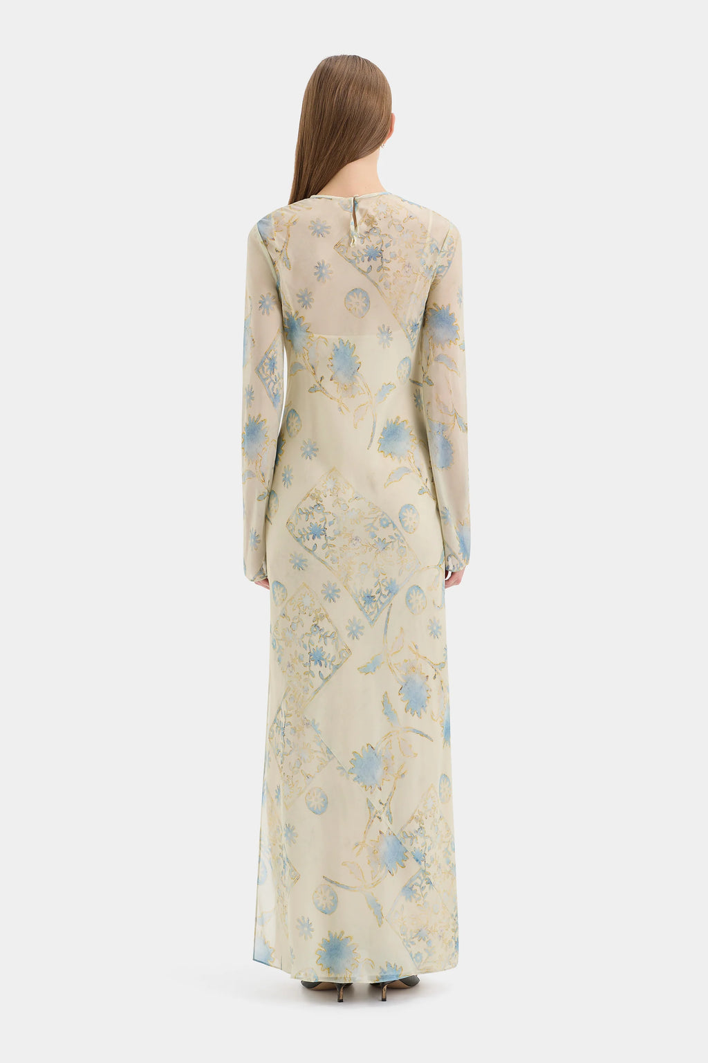 Cecile Long Sleeve Dress Eira Butter