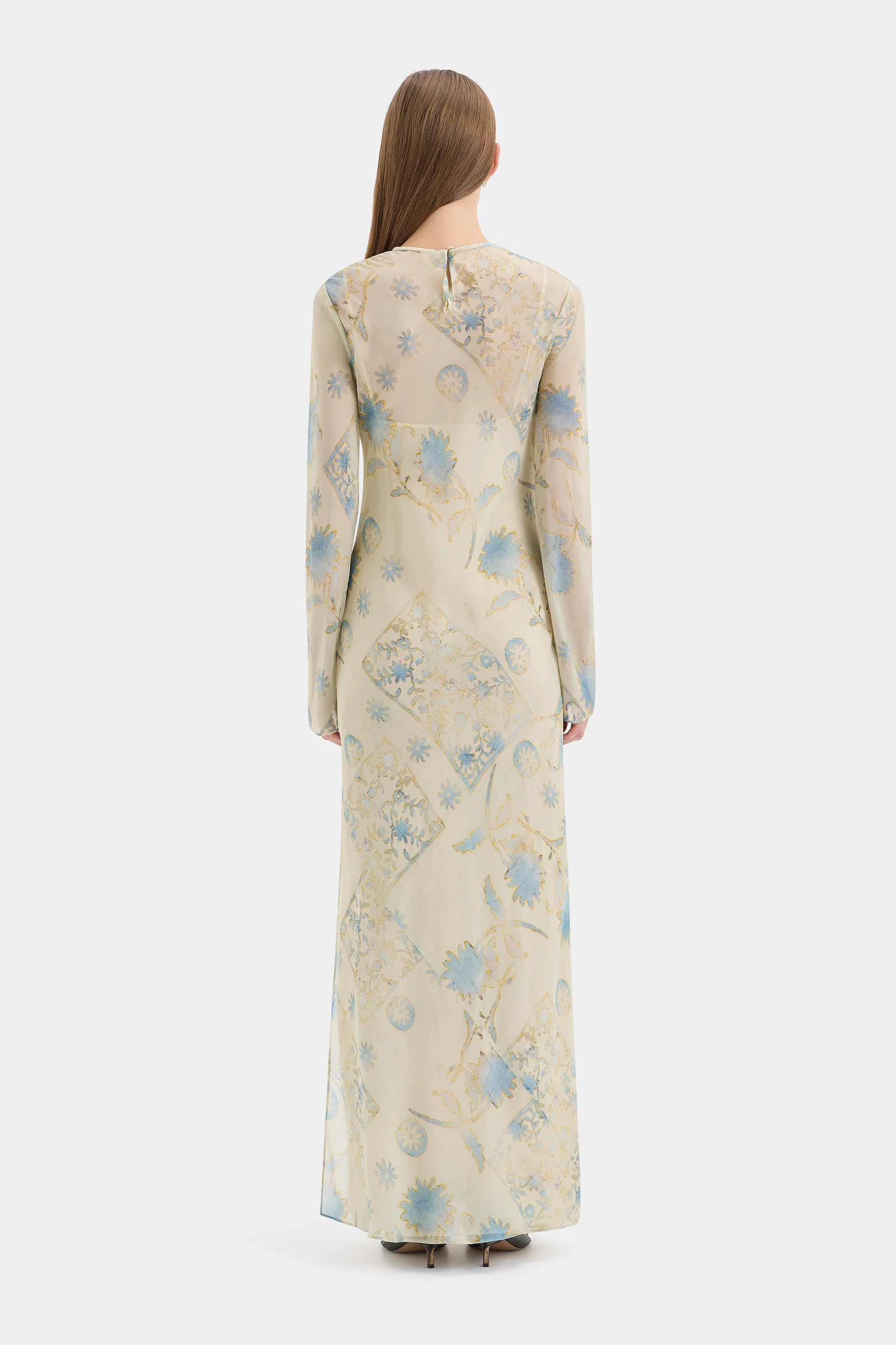 Cecile Long Sleeve Dress Eira Butter