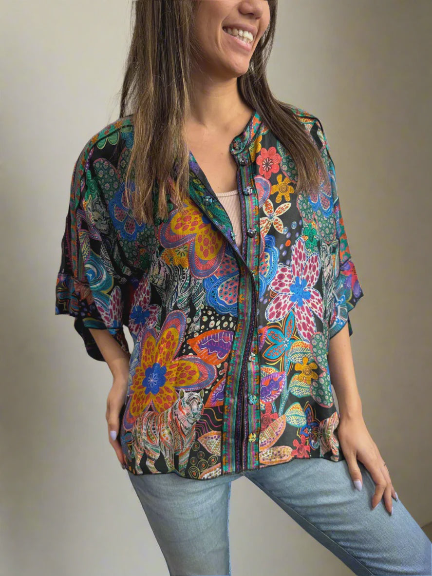 Flow Shrug Blouse