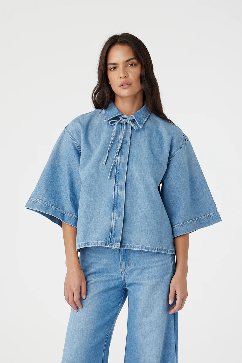 Soma SS Shirt Bluejay