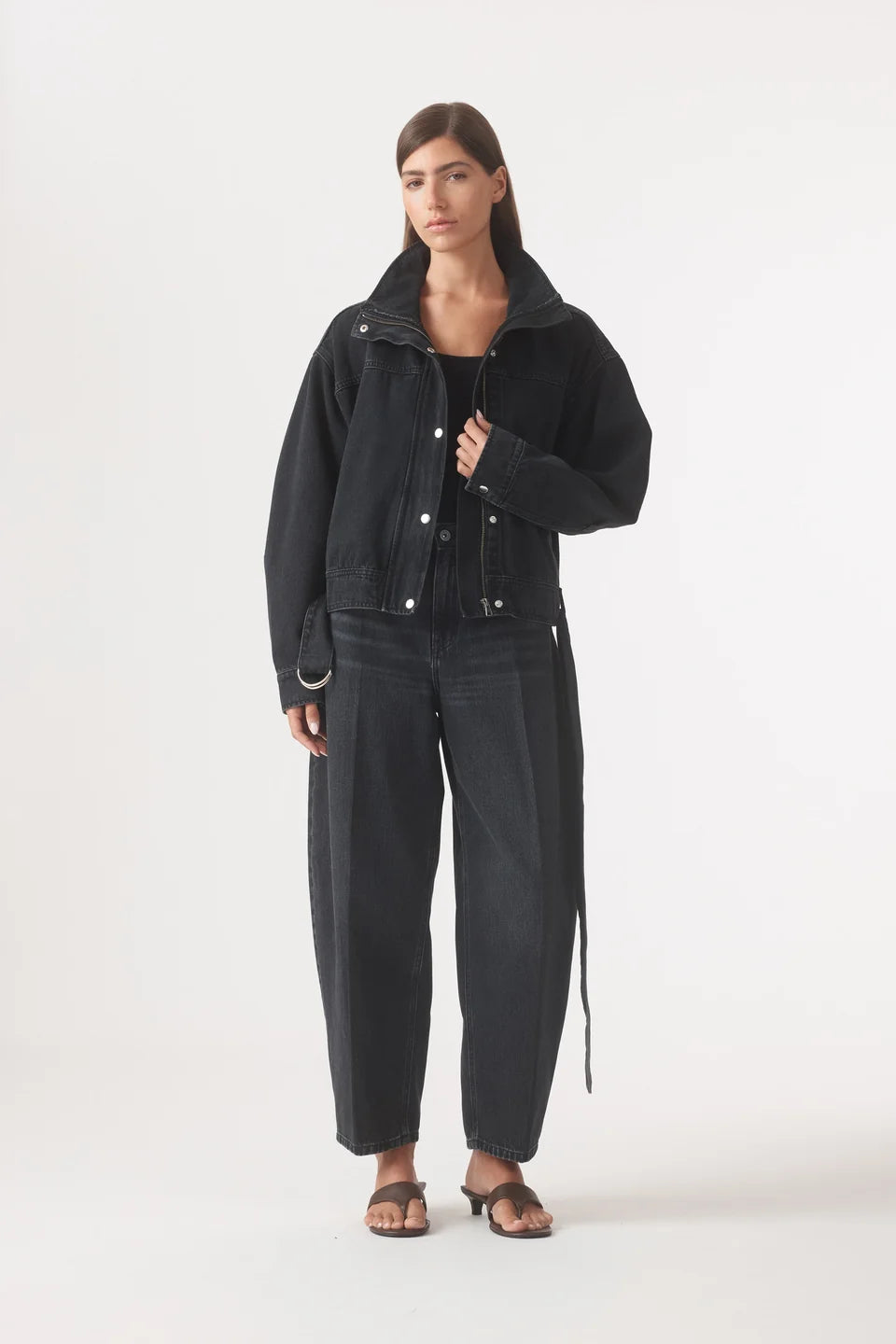Jordyn Bomber Jacket Vintage Black