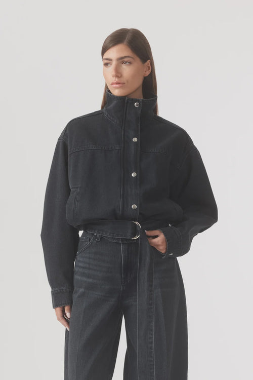 Jordyn Bomber Jacket Vintage Black