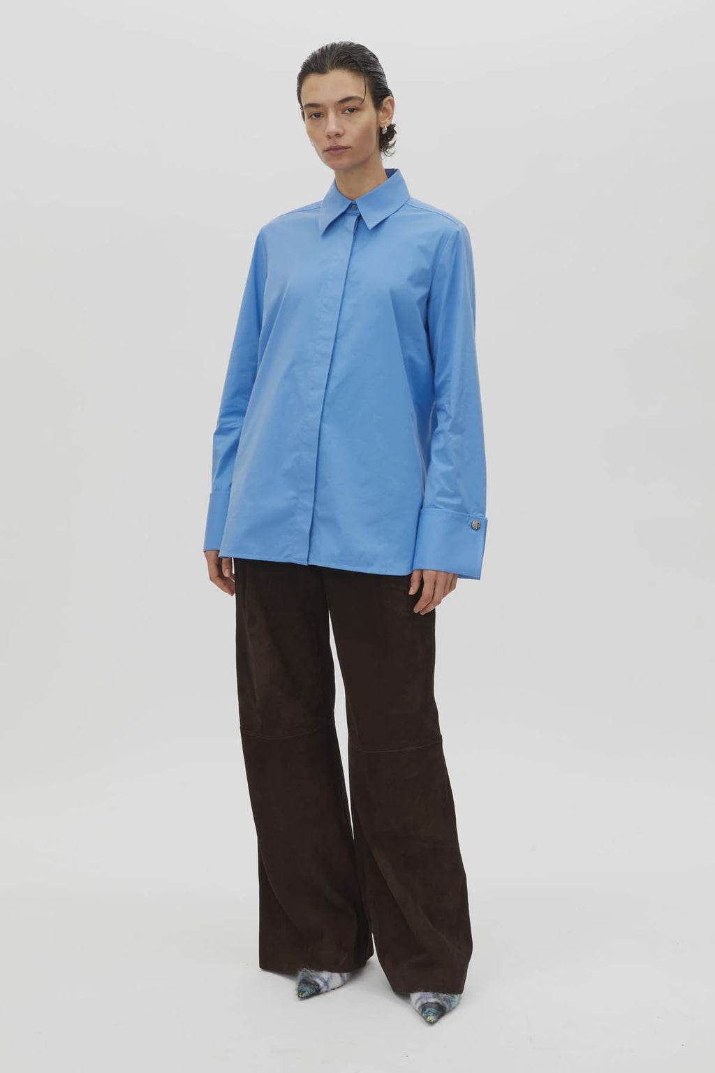 Nave Shirt - Electric Blue