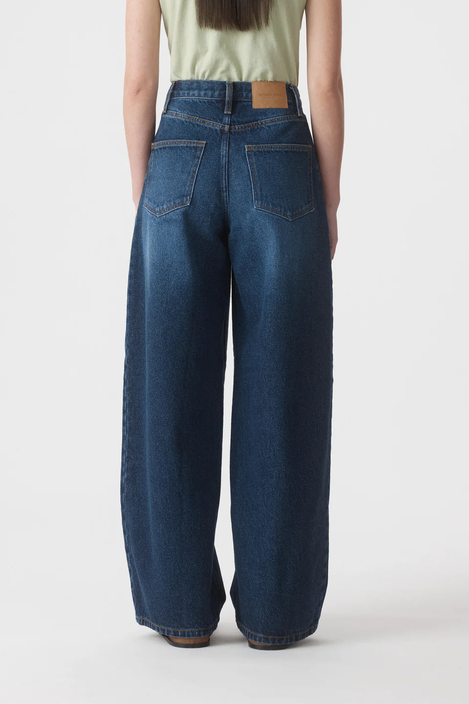 Claudia High Rise Wide Leg Relaxed Jean