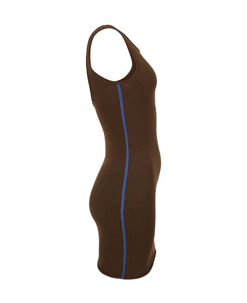 Coming Soon Essentials Slip Dress Bark