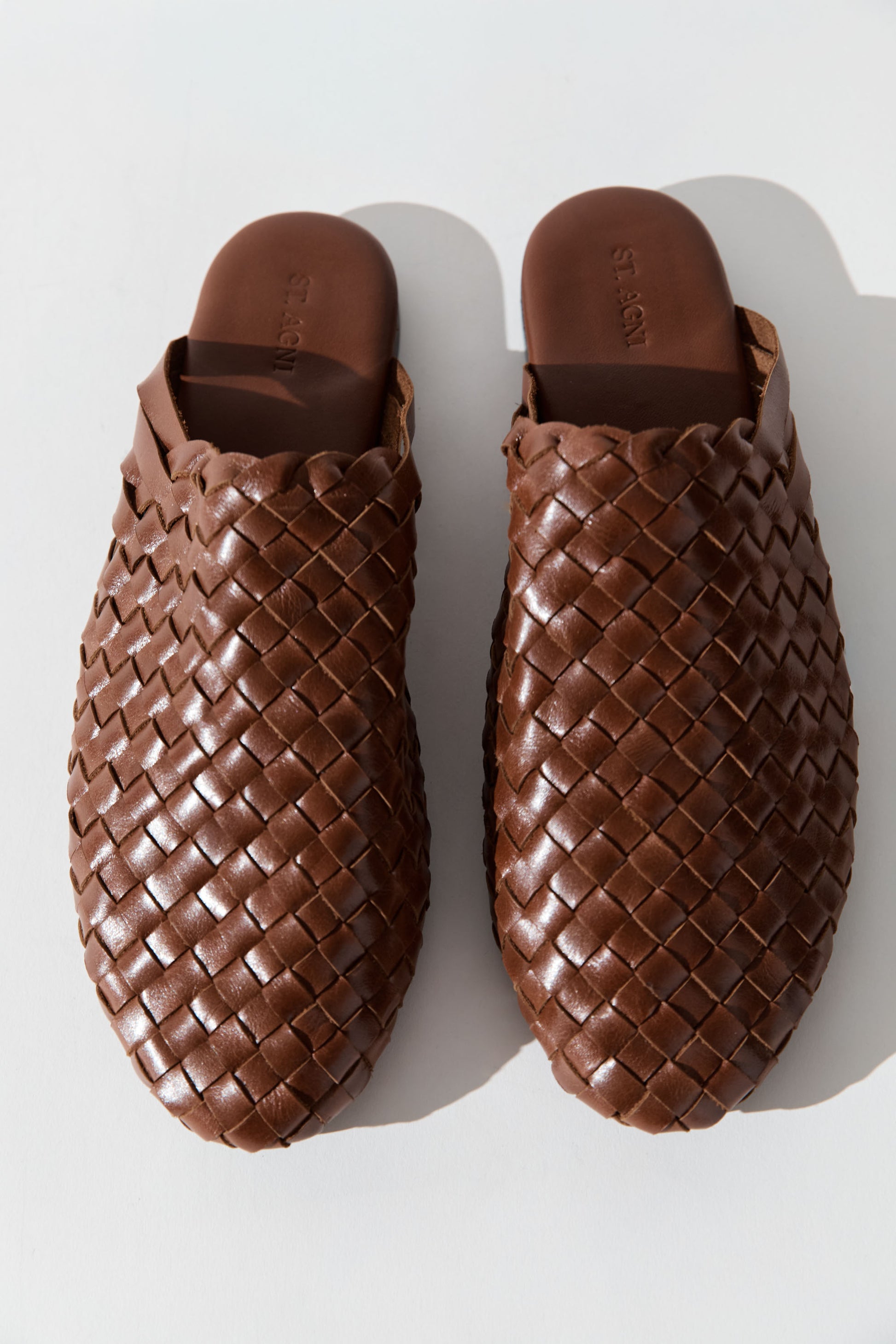 COMING SOON Bunto Woven Slide Chestnut